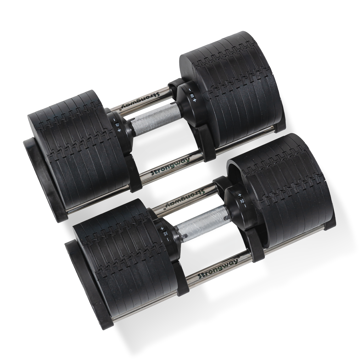 Adjustable dumbbells set