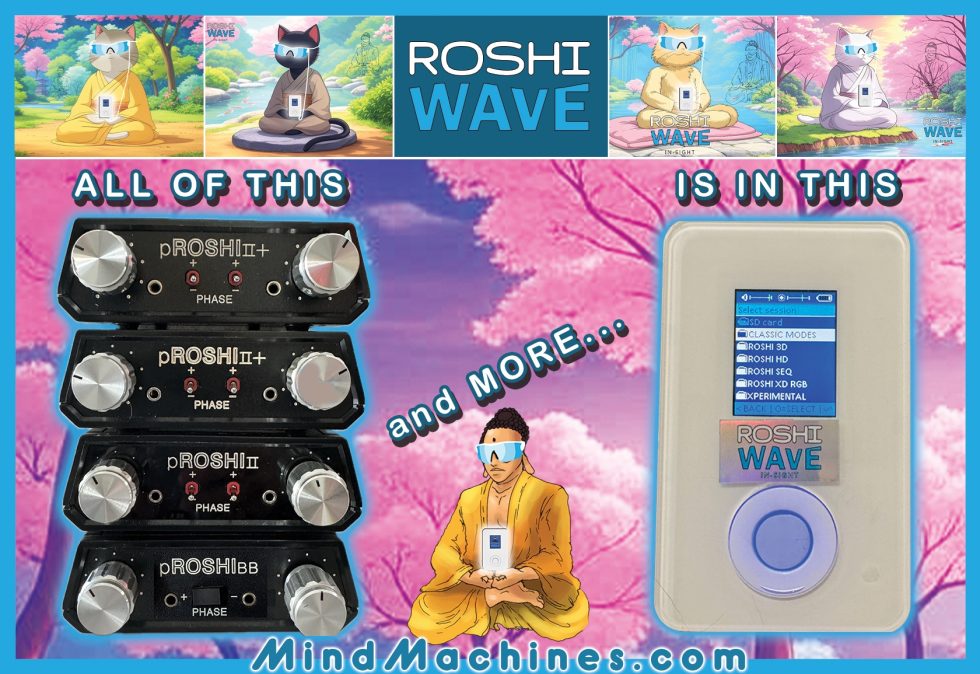 Mindmachines.com Unveils Cutting-Edge Brainwave Dieentrainment Machine with ROSHIwave IN-SIGHT for Effortless Meditation