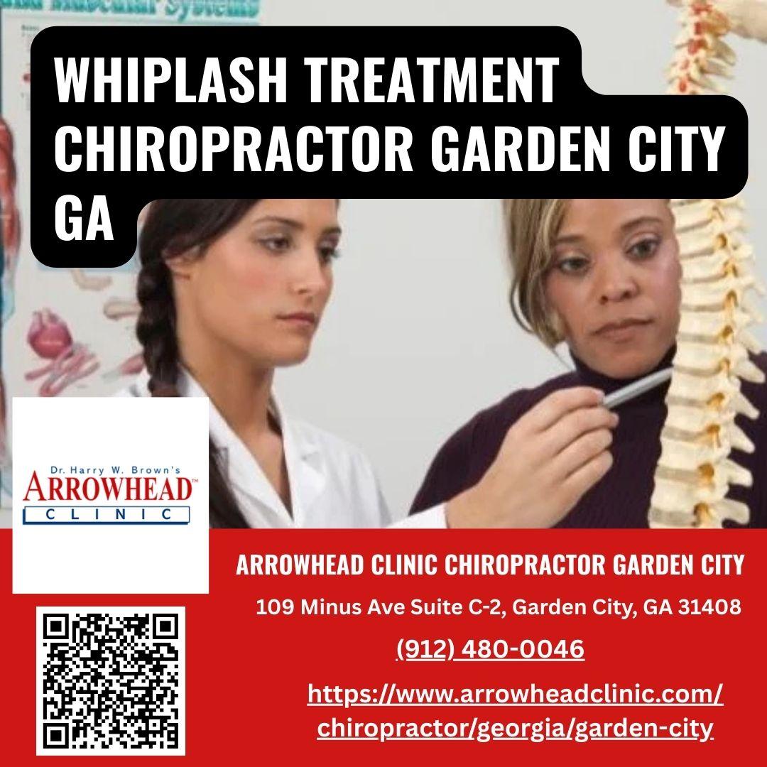 Arrowhead Clinic in Garden City Georgia for auto accident chiropractic treatment