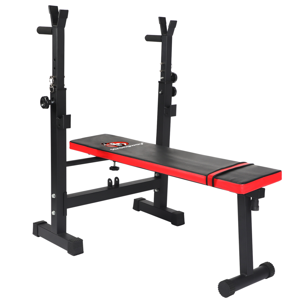 Adjustable Squat Rack Weight Bench Unveiled by Strongway Gym Supplies UK