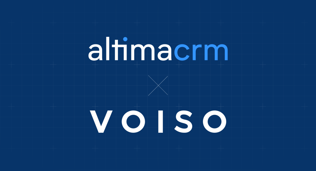 Voiso and AltimaCRM Partner to Integrate Voice Infrastructure for High-Performance Brokerages