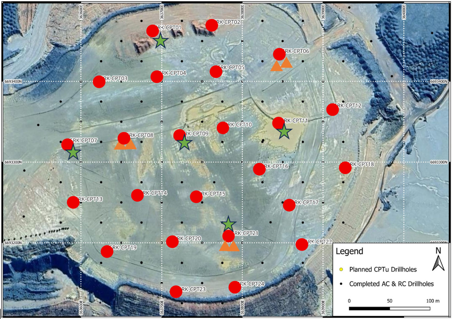 TSF1 Geotechnical Drilling Completed at Central Gawler Mill
