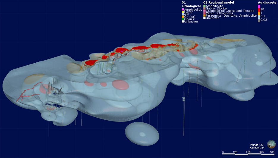 AI Enhanced 3D Model Defines a Potential District Scale Gold and Silver System at ESGold’s Montauban Project