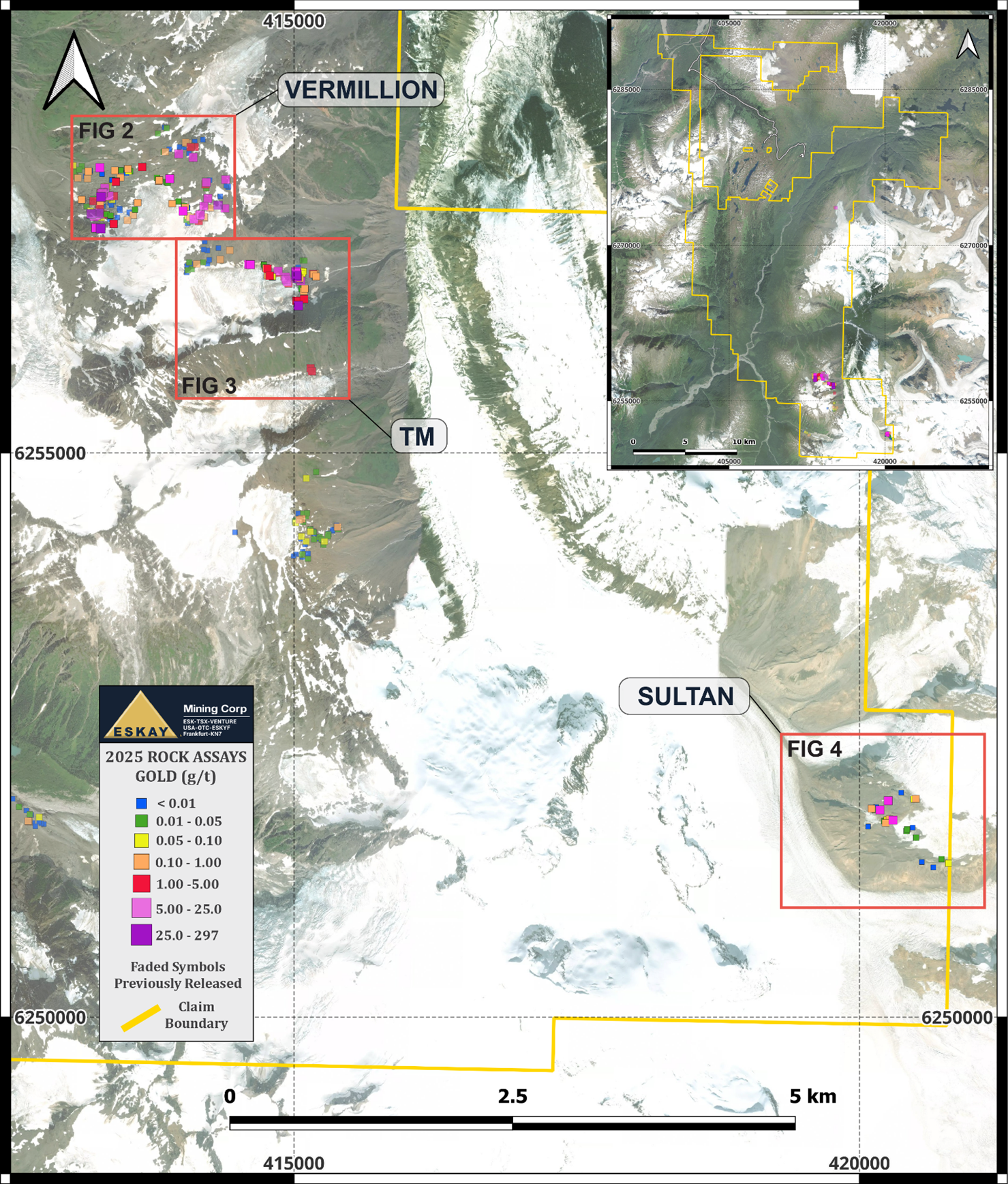 Eskay Receives High-Grade Gold Results from the Final Batch of Surface Samples from its 2025 Exploration Campaign at its 100% Controlled Consolidated Eskay Project, Golden Triangle, BC