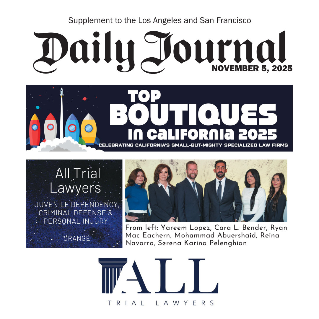 All Trial Lawyers Celebrated for Excellence in Multiple Legal Practice Areas