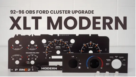Upgrade Your 1992-1996 OBS Ford with Dash Skinz