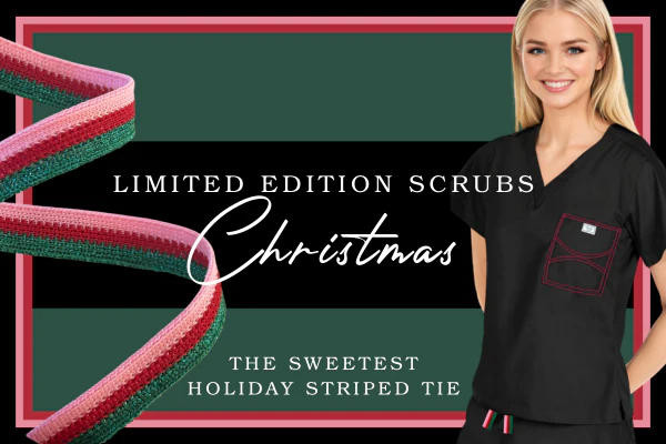Celebrate the Season with Festive Christmas Scrub Tops